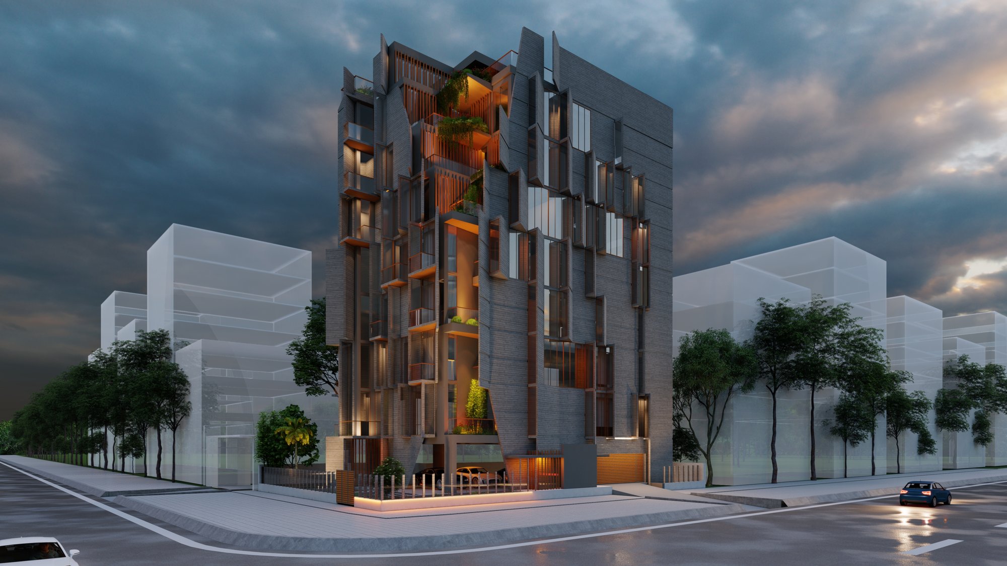 Proyecto residencial en desarrollo